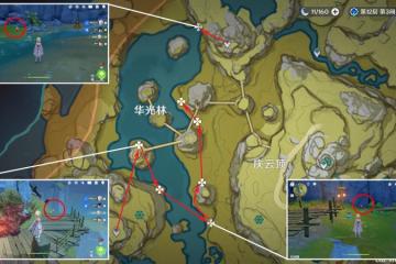 原神絕雲椒椒收集路線