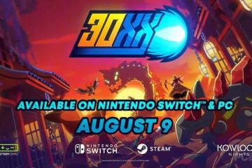 仿洛克人肉鴿動作《30XX》8月9日正式發售