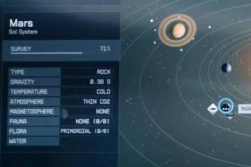 《星空》中火星與現實很不同：或有外星生命的存在！