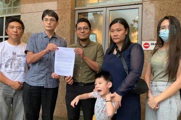 安華上台一年趙明福命案無進展　趙明福民主促進會與趙家呈書抗議