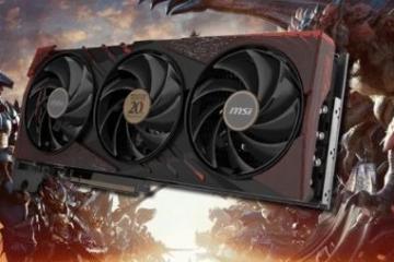 怪獵20周年限定微星全家桶曝光：主題顯卡、機箱等