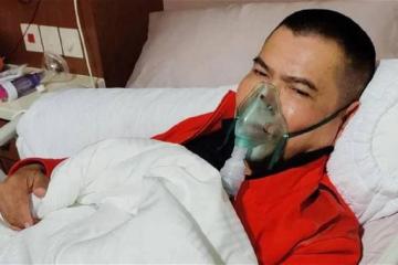 嘉瑪再度因肺癌入院治療