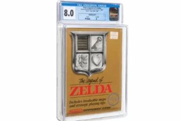 密封首版《塞爾達》卡帶本周拍賣 價格有望超500萬
