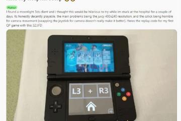 《守望先鋒2》玩家生病住院 折騰使用3DS串流遊玩