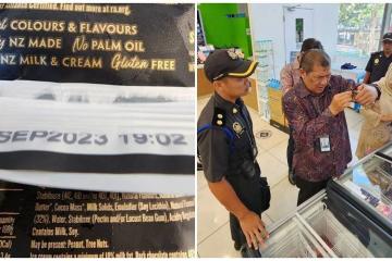 便利店賣「無棕油」冰淇淋　900令吉商品被內貿部沒收