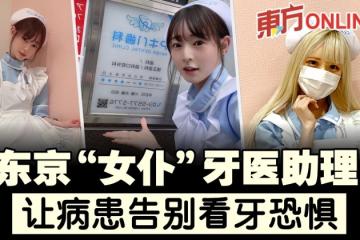 東京「女僕」牙醫助理　讓病患告別看牙恐懼