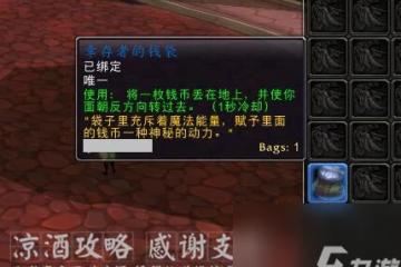 魔獸世界倖存者的錢袋在哪 存者的錢袋有什麼用