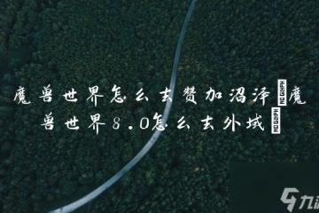 魔獸世界怎麼去贊加沼澤 魔獸世界8.0怎麼去外域