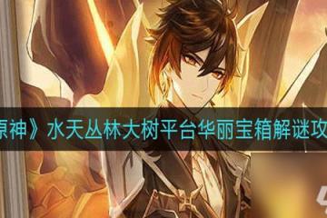 原神水天叢林大樹平台華麗寶箱要怎樣解鎖詳情