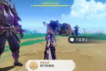 原神公義的隱藏成就