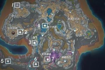 探索原神世界 介紹帕蒂沙蘭採集分布圖 發現更多採集資源