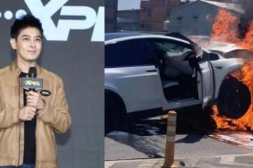 林志穎與兒子遇「嚴重車禍」　 被拖出時滿臉鮮血