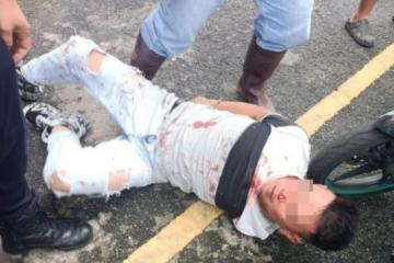 疑偷竊遭毆打　華裔青年臉部鮮血直流