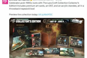 內容豐富！古墓麗影《蘿拉合集》公布Switch收藏版