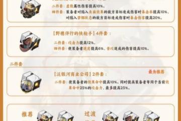 崩壞星穹鐵道2024瓦爾特遺器推薦