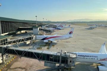 大馬7月機場客流量 恢復至疫前水平62.2%