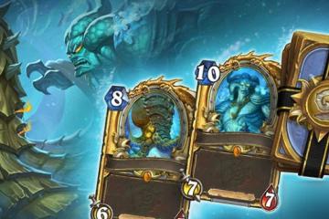 《爐石傳說》潮汐王座淹沒卡牌效果玩法