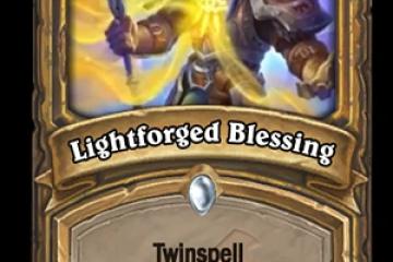 《爐石傳說》聖騎士光鑄祝福有什麼效果 聖騎士光鑄祝福效果介紹