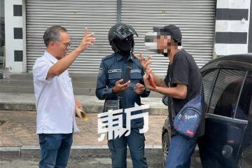 非法看車員大膽向遊客收費　遭甲州議員當場喝止並報警