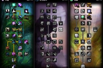 魔獸世界wlk鳥德天賦雕文選擇