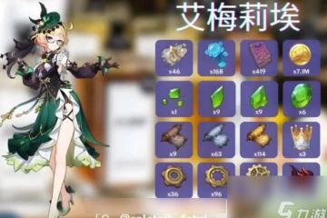 原神調香師艾梅莉埃突破材料大全 原神調香師突破材料匯總