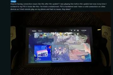 PS掌機更新疑似存在嚴重問題:多人反應斷連 畫質下降