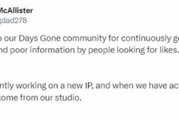 對續作產生虛假期望：《往日不再》開發商向粉絲道歉