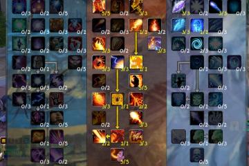 魔獸世界wlk霜火法天賦雕文推薦