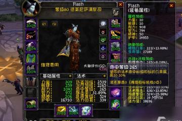 魔獸世界wlk元素薩滿屬性選擇