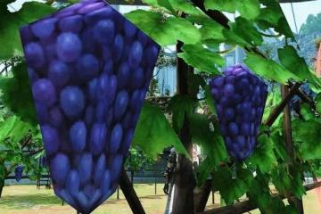 《FF14》新資料片上線後 低質建模葡萄依然屹立農田