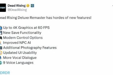 《喪屍圍城RE》新特性公開！4K60幀 NPC的AI改進等