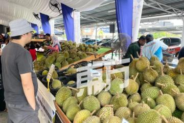 榴槤鮮果料9月出口中國　不影響本地榴槤供應及價格