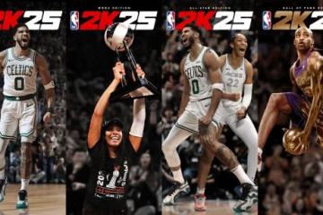 NBA 2K25預購開啟:標準版售價298元 封面球星塔圖姆