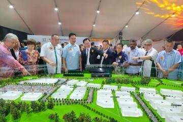 占地122英畝耗資3.2億　「馬來西亞-佛山產業園」推介動土