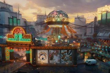 《Apex英雄》新地圖藝術設計泄露：賽博夜景街區！