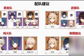 原神宵宮應該要怎麼配隊 原神宵宮的配隊