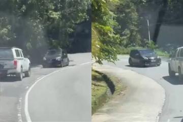 國民戰車倒車下山視頻瘋傳　網民驚嘆司機駕駛技術精湛