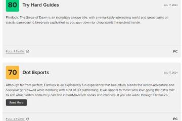 XGP新作《燧石槍》M站71分：一款簡約的動作遊戲