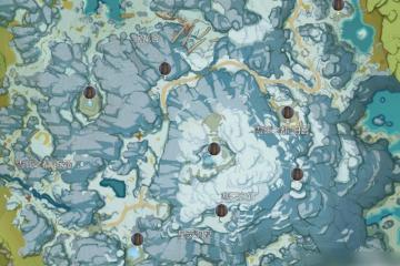 原神雪山第八塊石碑 《原神》8個石碑在哪裡介紹表