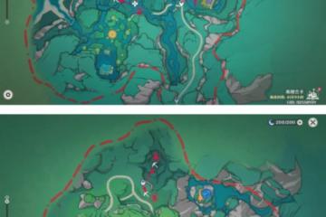 原神4.8賜福森林6個隱藏摩拉箱在哪裡介紹