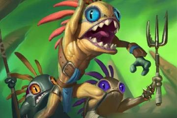 《爐石傳說》被禁錮的陽鰓魚人屬性介紹