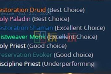 魔獸世界11.0地心之戰最新職業排行榜 11.0職業推薦