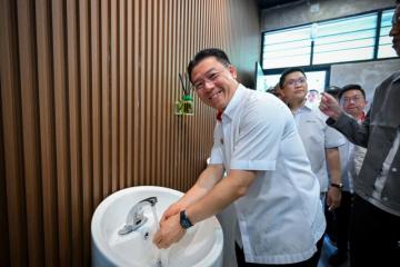 全馬首座BMW特別版公廁竣工　倪可敏：太平最美麗公廁