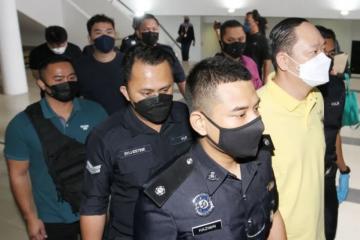 曾毆打保鏢引轟動  巴生富商等7人涉洗黑錢被控