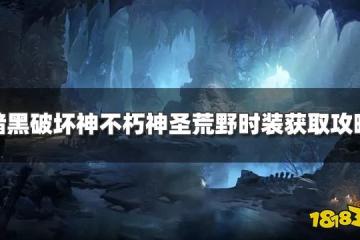 暗黑破壞神不朽神聖荒野時裝怎麼獲得 神聖荒野時裝獲取攻略