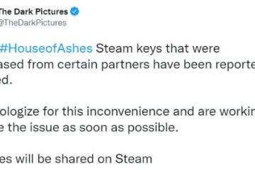 《黑相集》第三方Key激活失敗 官方回應將解決問題