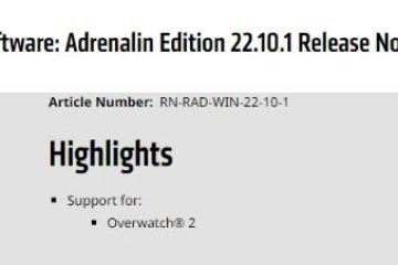 A卡玩家迎利好 AMD新驅動支持《OW：歸來》優化