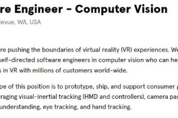 V社或在開發新款VR設備 公司招聘啟示現端倪