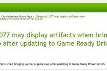 英偉達為《賽博朋克2077》花屏問題給出解決方案！