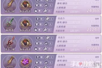 《原神》賽諾畢業屬性面板分享